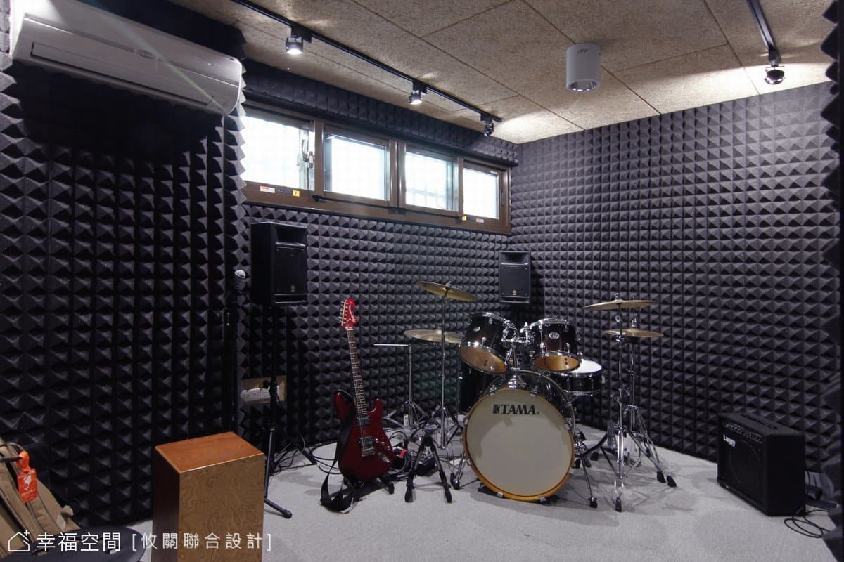 琴弦樂譜線條設計 寄情音樂於生活│現代風│20坪