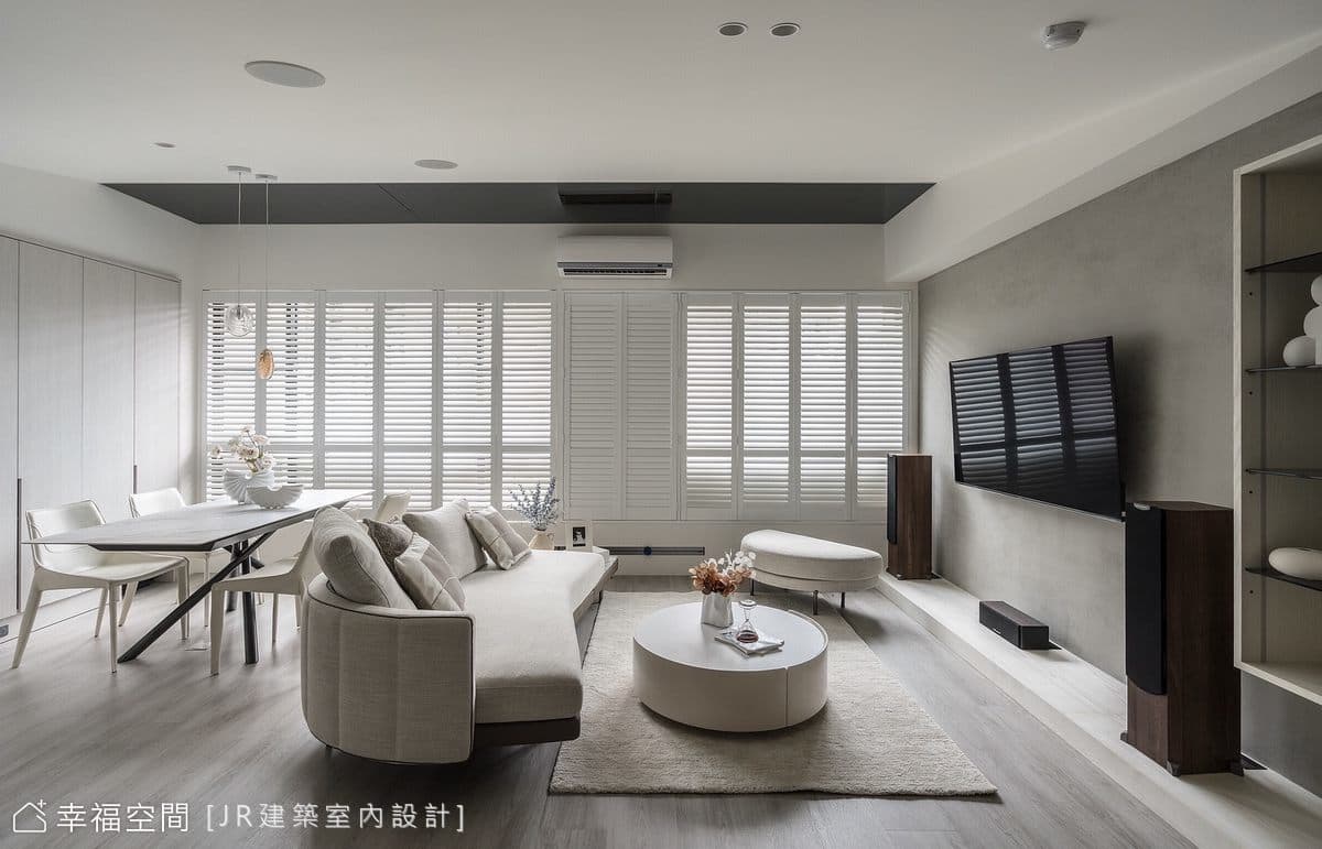 串起光之路徑 漫開輕暖和煦光景|60坪
