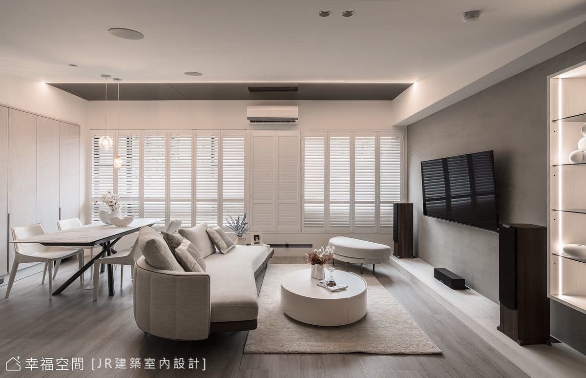 串起光之路徑 漫開輕暖和煦光景|60坪