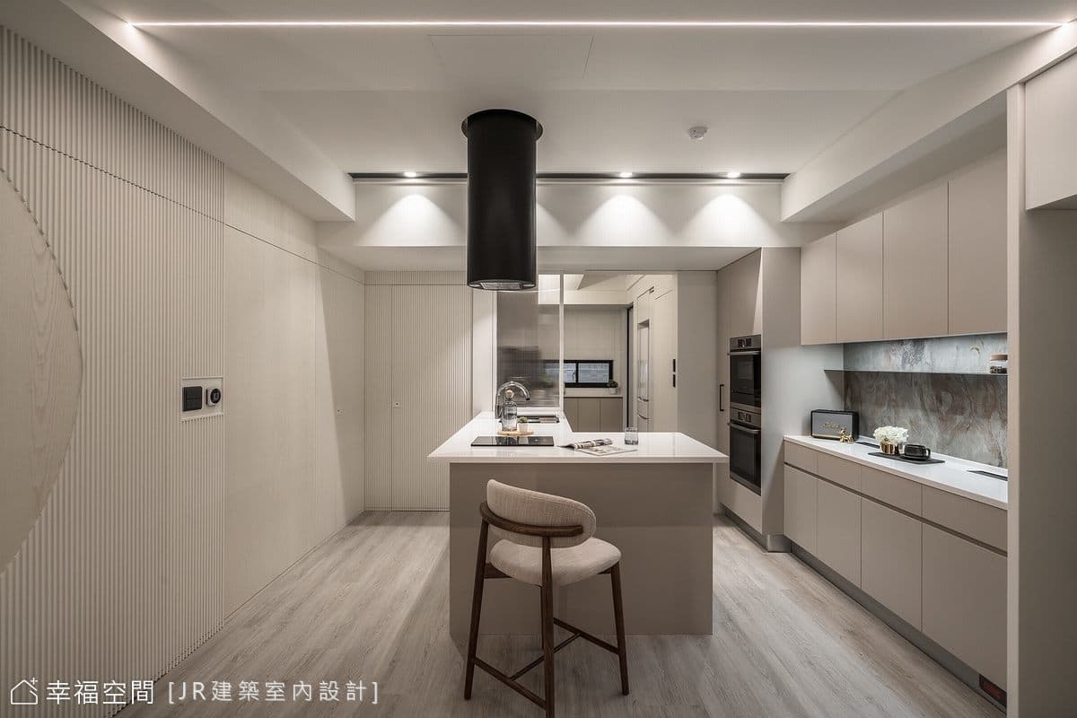 串起光之路徑 漫開輕暖和煦光景|60坪