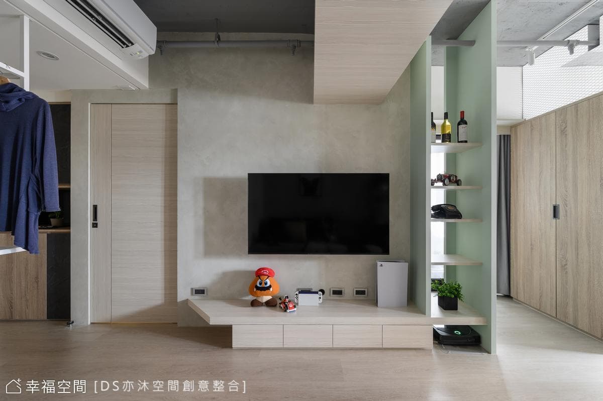 13坪老宅改造 居家工作者的夢想實現 │輕日式工業風│13坪