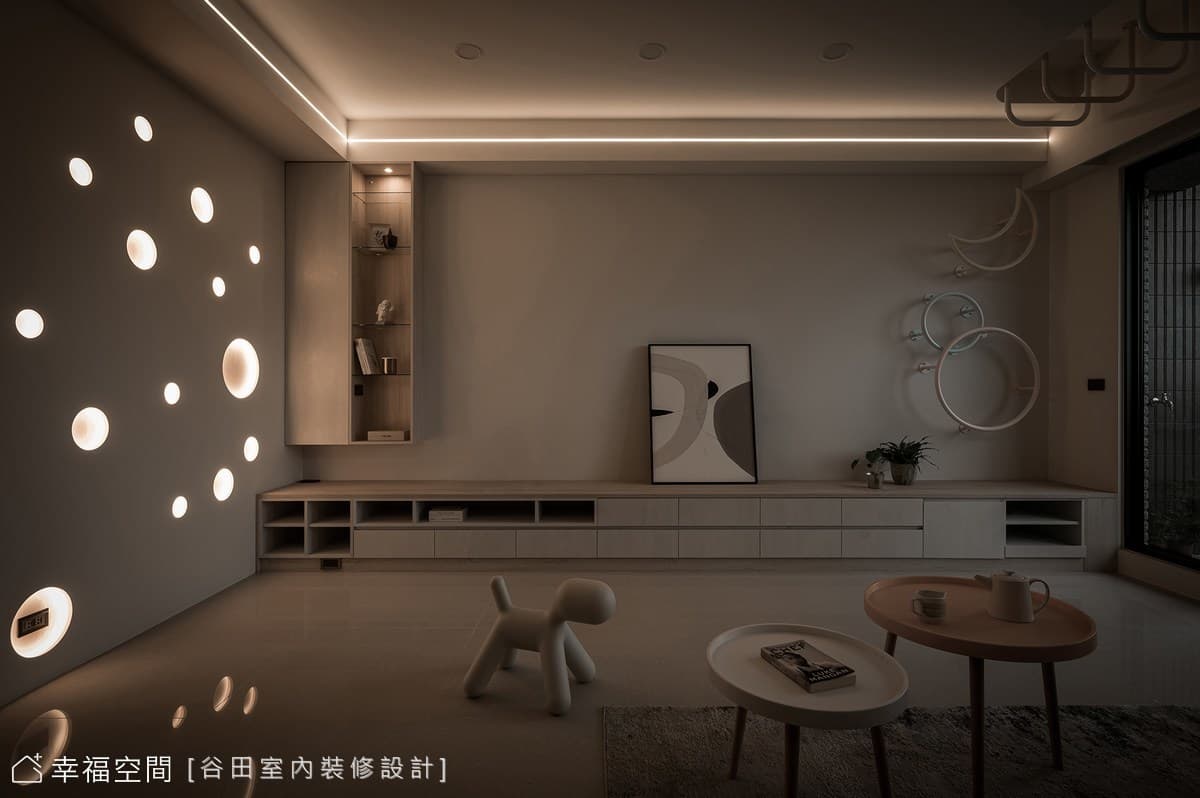 圓圈圈|北歐風|32坪