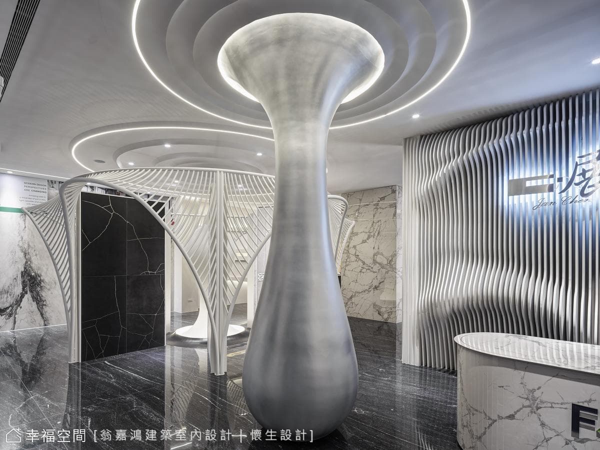 62.台中展成磁磚概念館-200坪-老屋翻新-現代風