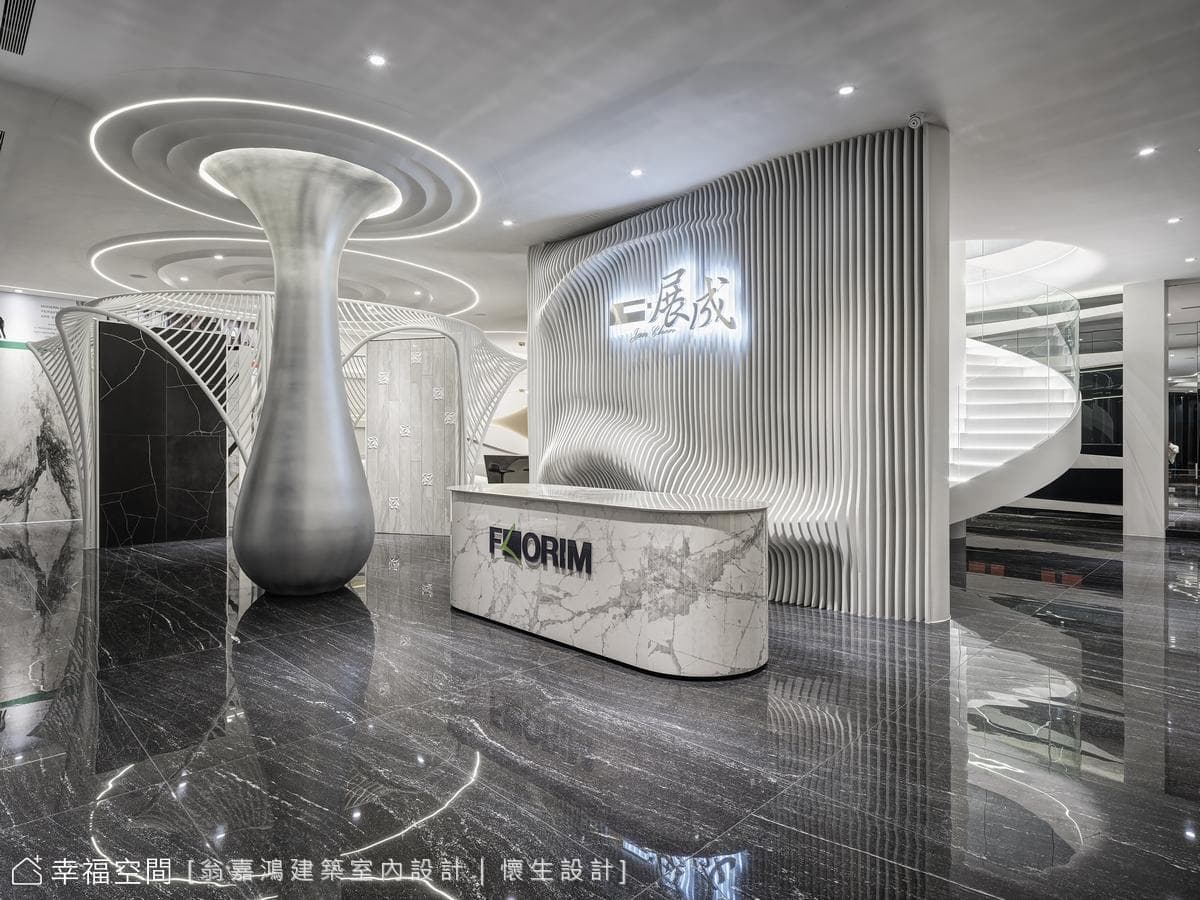 62.台中展成磁磚概念館-200坪-老屋翻新-現代風