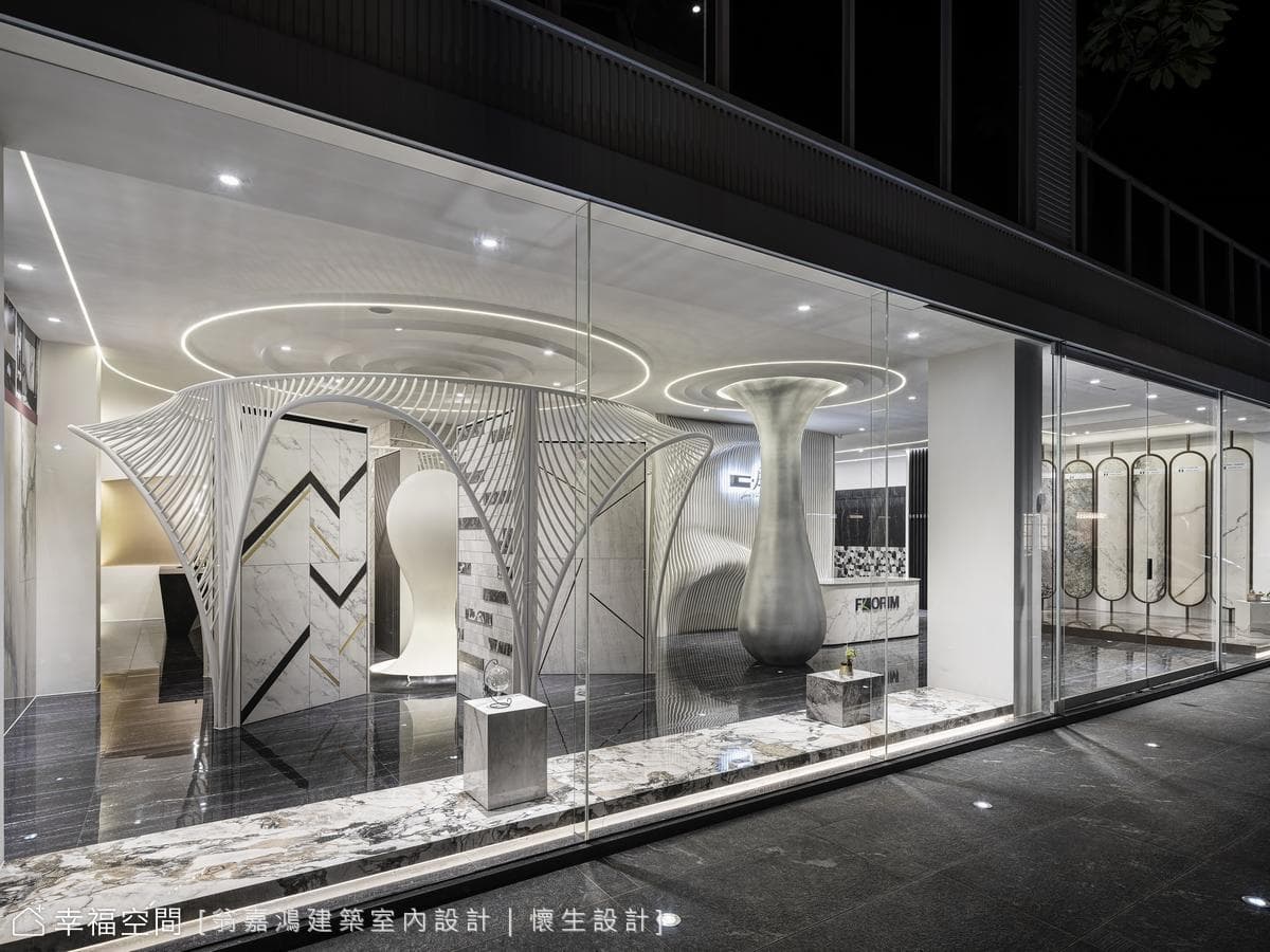 62.台中展成磁磚概念館-200坪-老屋翻新-現代風