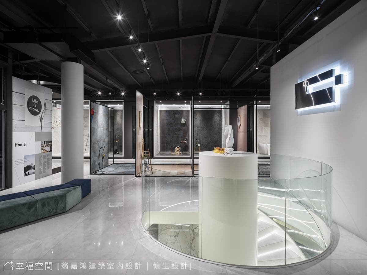 62.台中展成磁磚概念館-200坪-老屋翻新-現代風