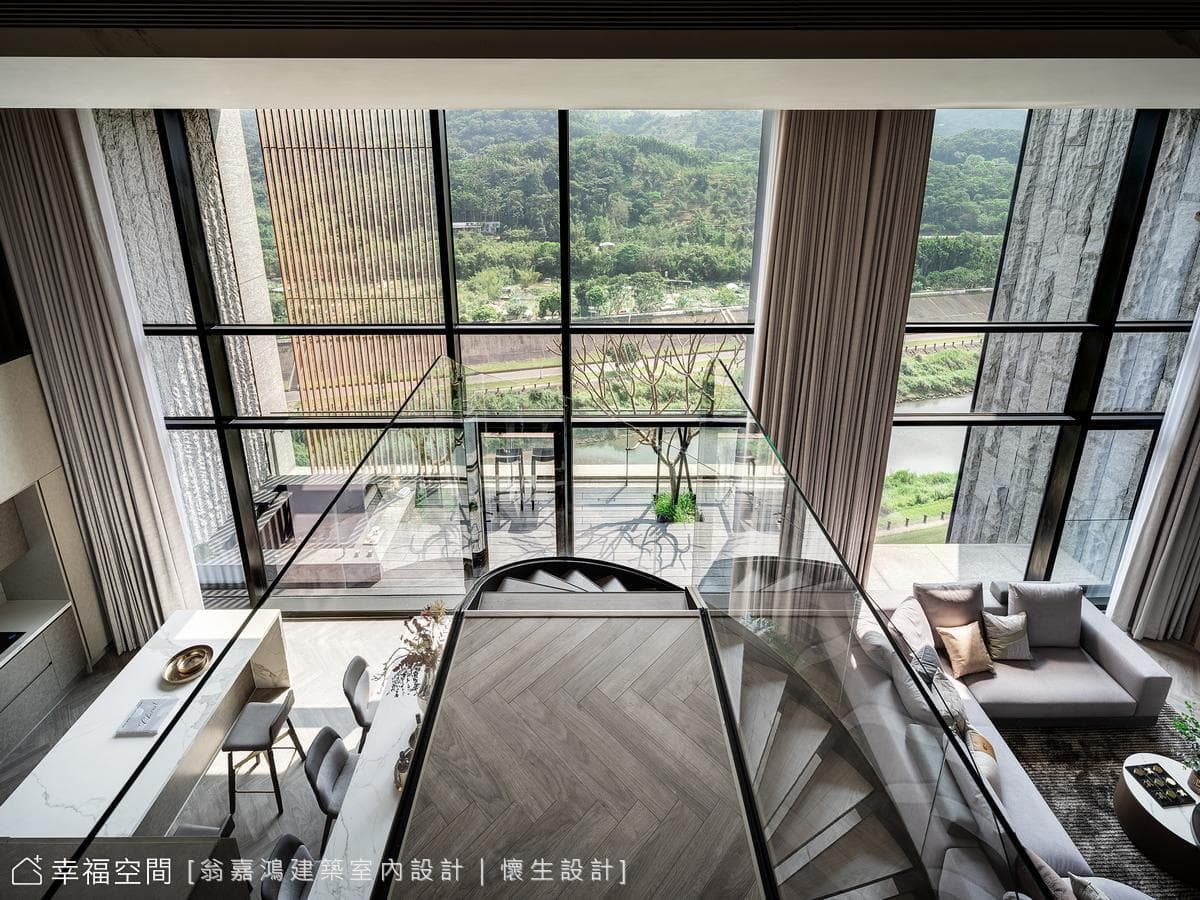 70.台北-L House-120坪-挑高空間樓中樓-毛胚屋