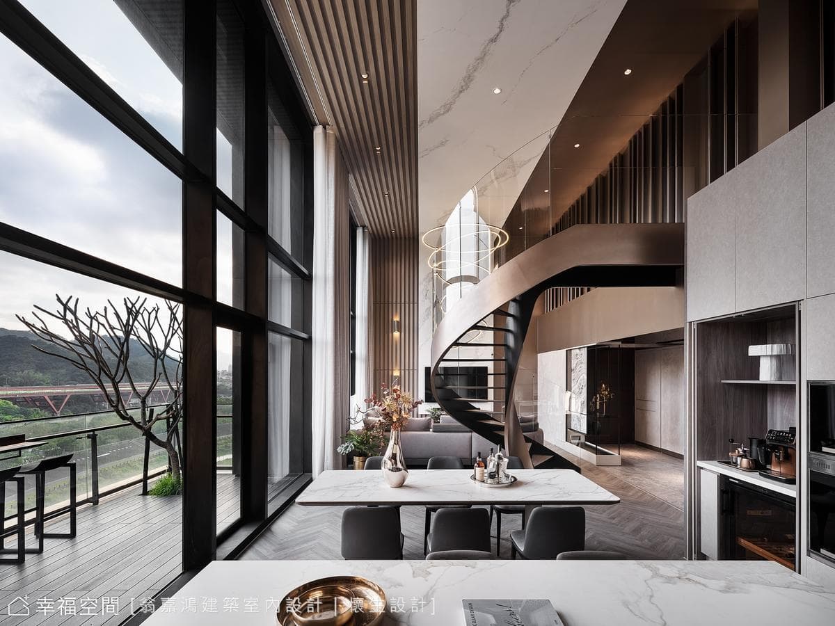 70.台北-L House-120坪-挑高空間樓中樓-毛胚屋
