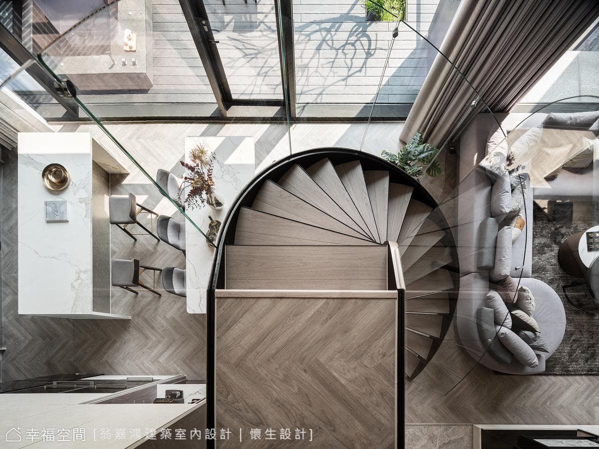 70.台北-L House-120坪-挑高空間樓中樓-毛胚屋