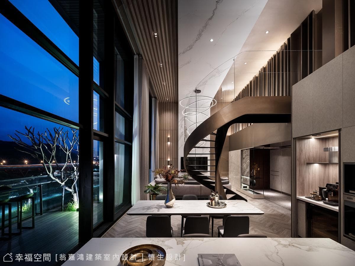 70.台北-L House-120坪-挑高空間樓中樓-毛胚屋