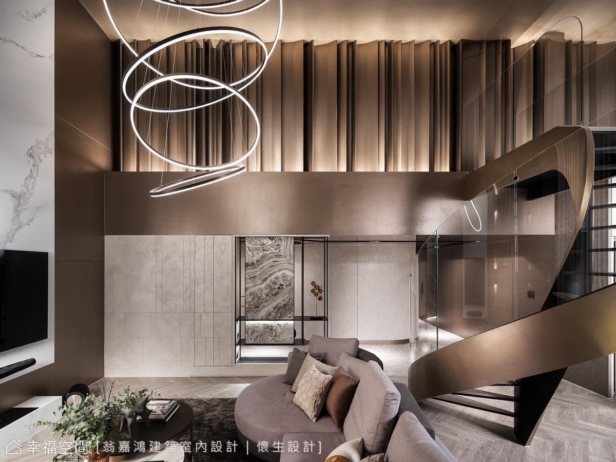 70.台北-L House-120坪-挑高空間樓中樓-毛胚屋