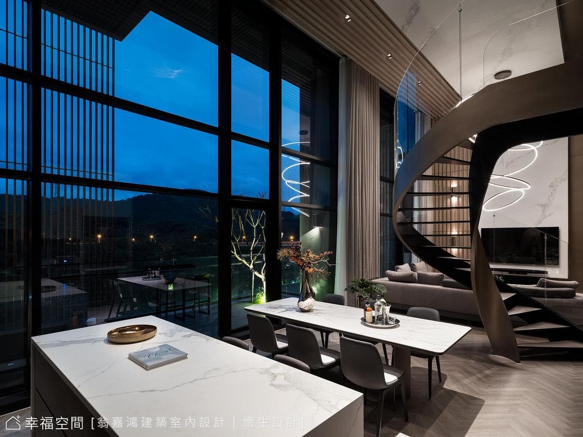 70.台北-L House-120坪-挑高空間樓中樓-毛胚屋