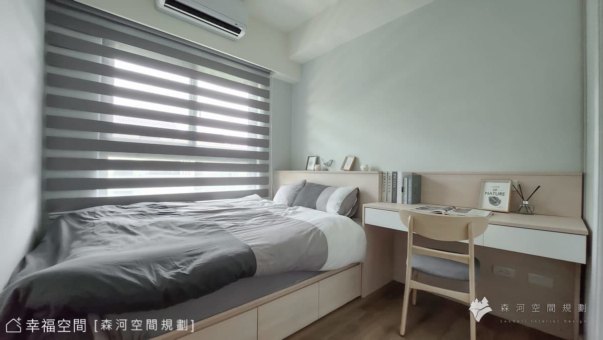 靜謐宜居│北歐無印風│21坪