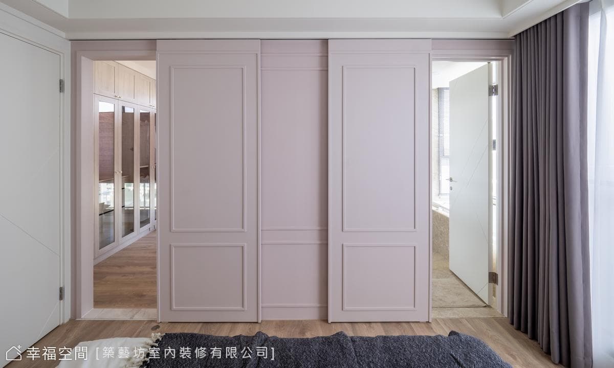 兜裹溫潤家味 凝聚愛的光寓|輕法式風格|20坪