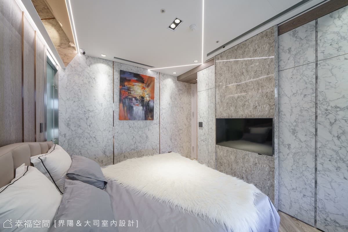 在輕奢光氛時尚寓所 邂逅璀璨流星雨|前衛風|27坪