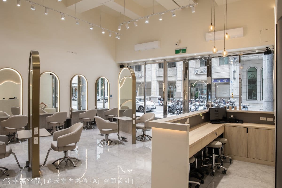 Dute Hair Salon|混搭風|60坪