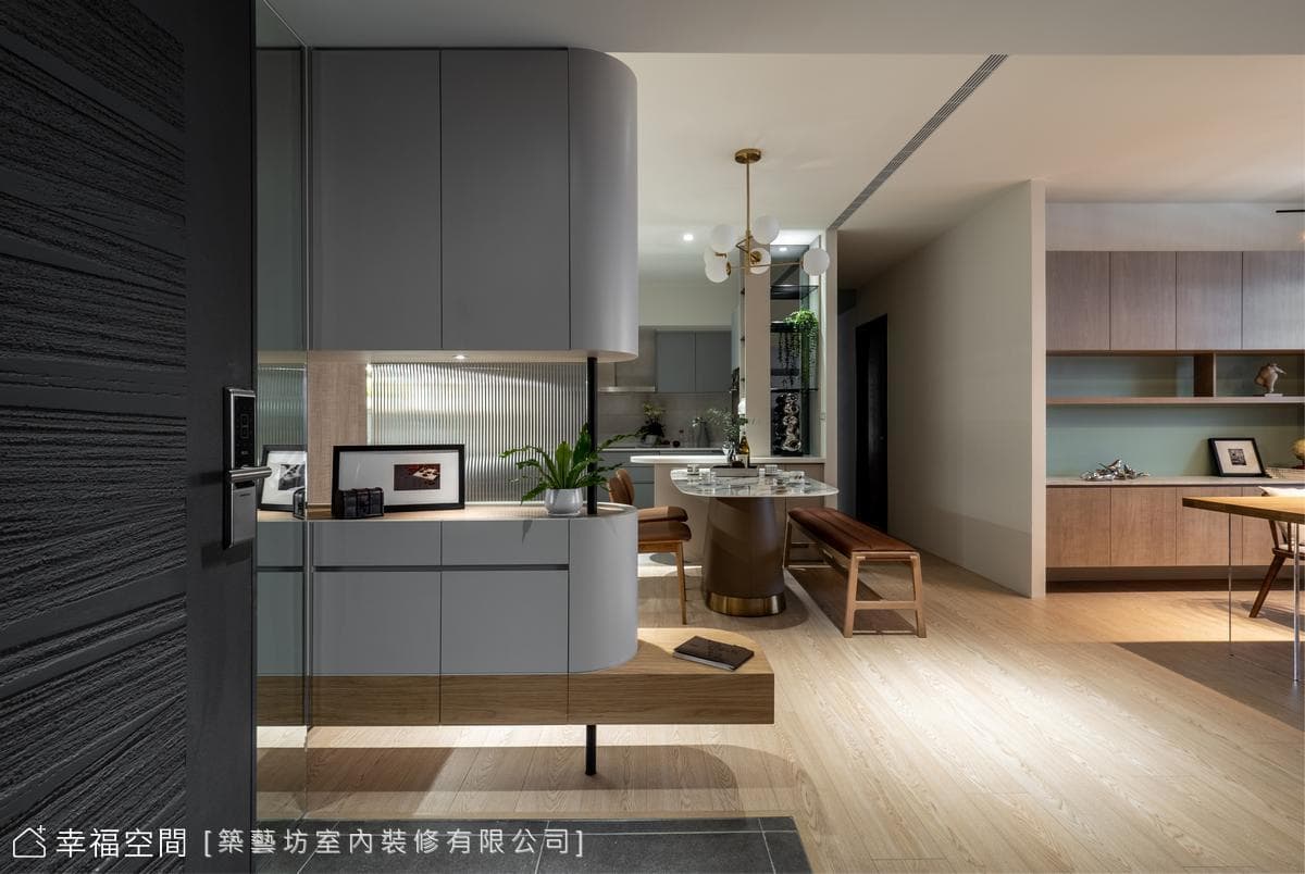 輕撫映落之光描摹優雅從容家景│27坪