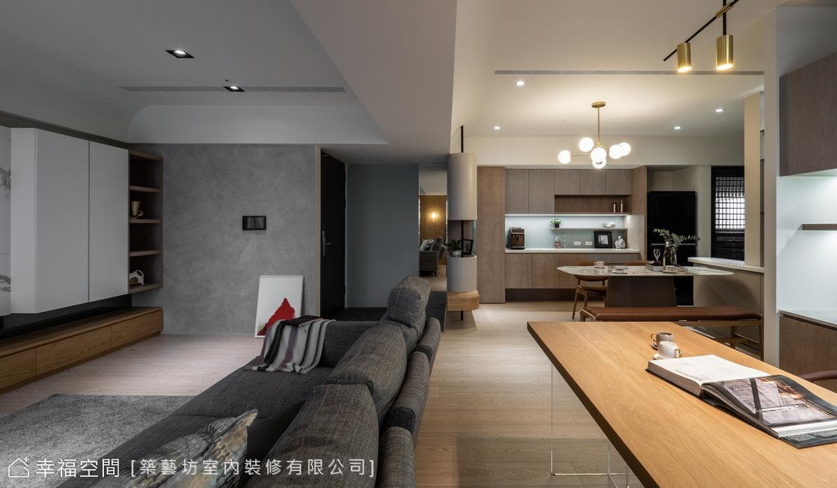 輕撫映落之光描摹優雅從容家景│27坪