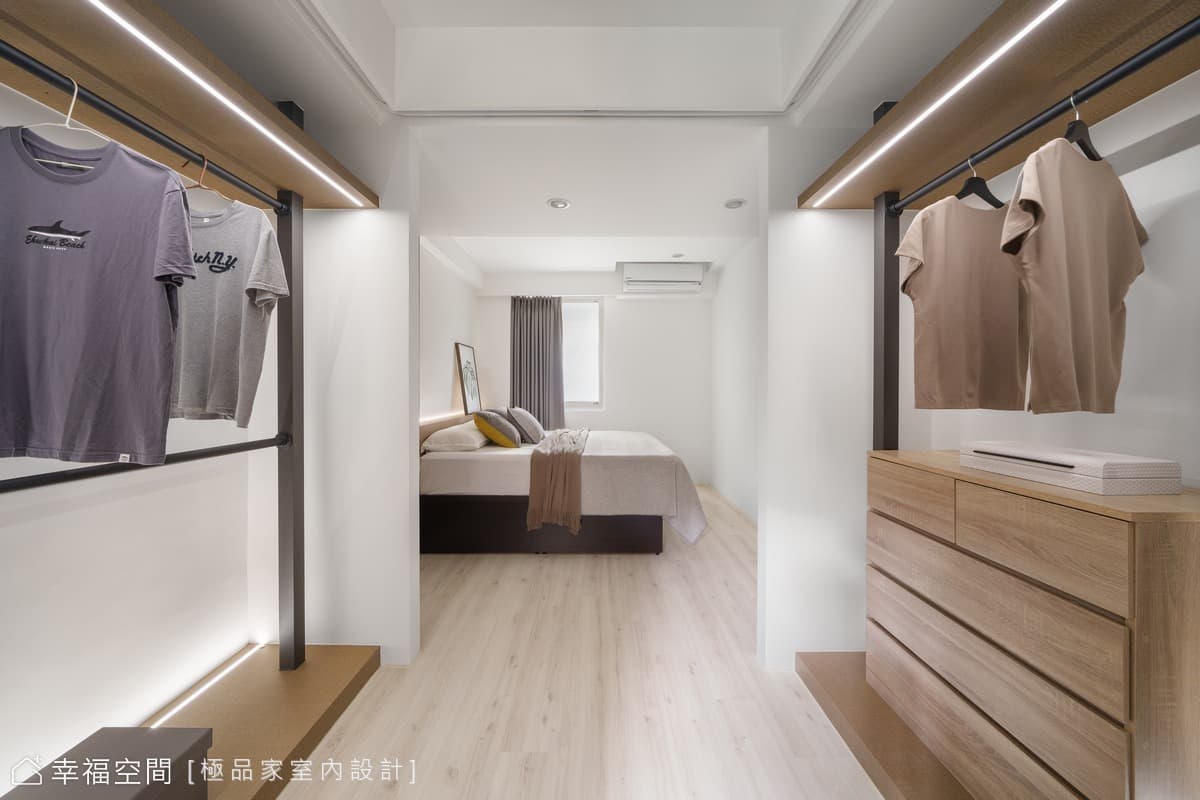 以光影翻新亮敞雅居│簡約混搭風│30坪