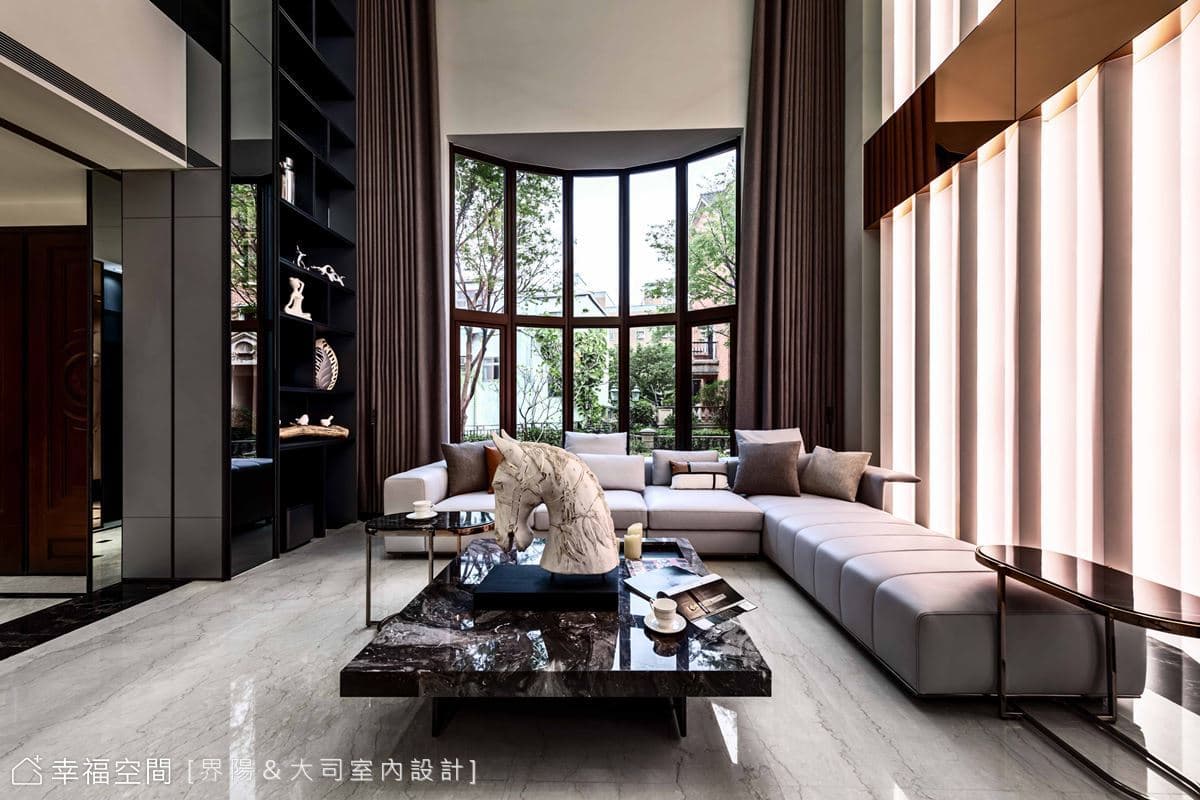 汲取精品時尚元素　讓空間成為藝術臻品|現代風|141坪