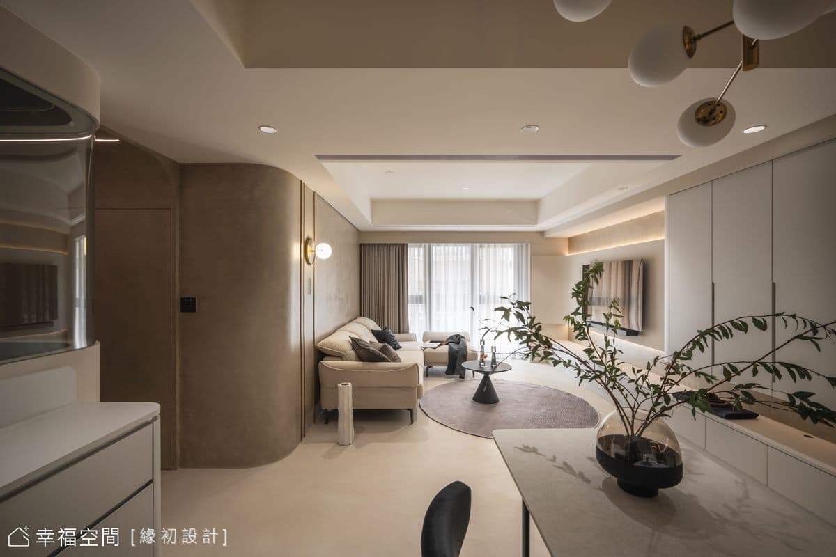 綻亮輕盈溫潤光感家屋│現代風│27坪