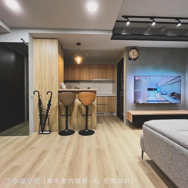 鐵梧居所|工業風|17坪