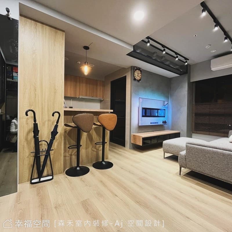 鐵梧居所|工業風|17坪