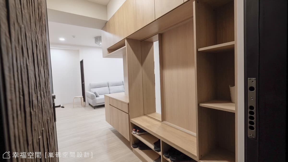 現代日式無印設計語彙 敘寫漫淨新生活│35坪