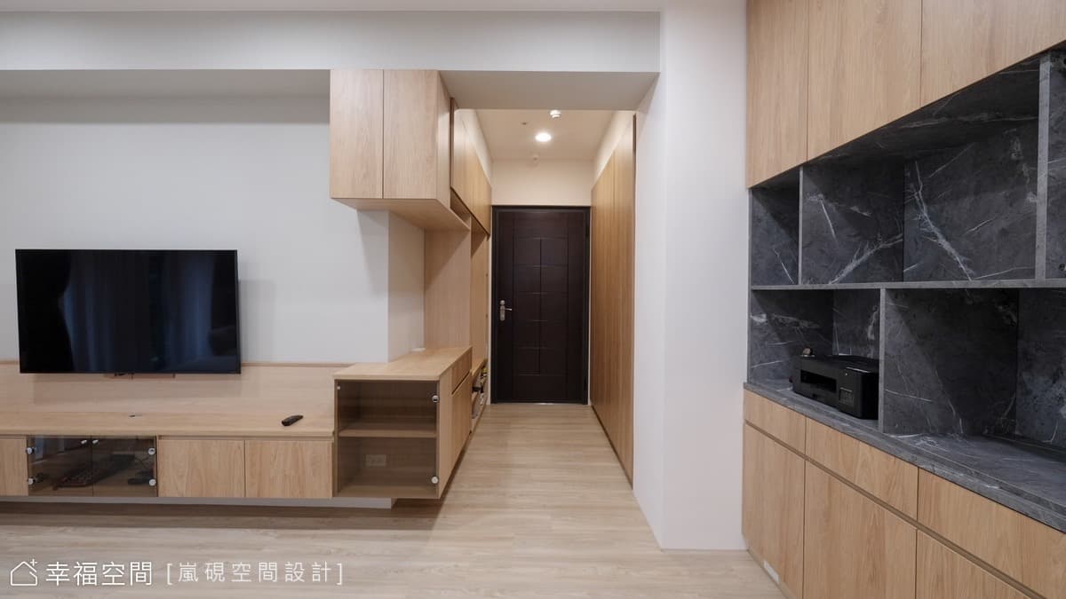 現代日式無印設計語彙 敘寫漫淨新生活│35坪