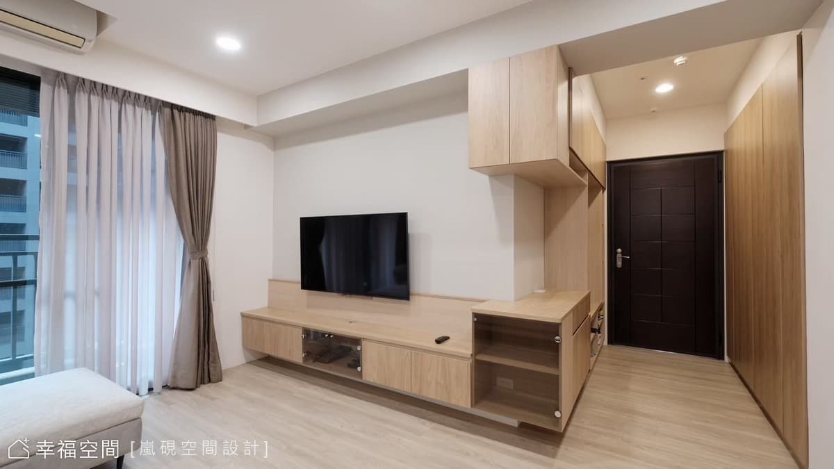 現代日式無印設計語彙 敘寫漫淨新生活│35坪
