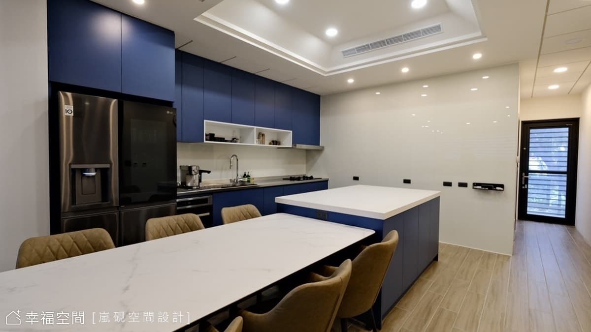 沐藍灰境|現代風|80坪