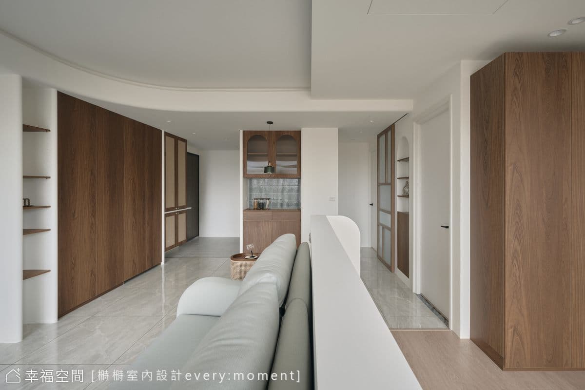 木韻時光 Wooden melody of time│現代復古混搭風│25坪
