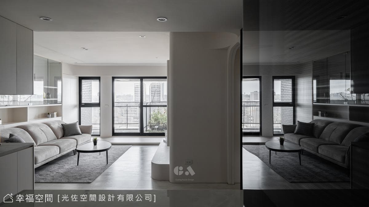 凝月丨現代風丨25坪