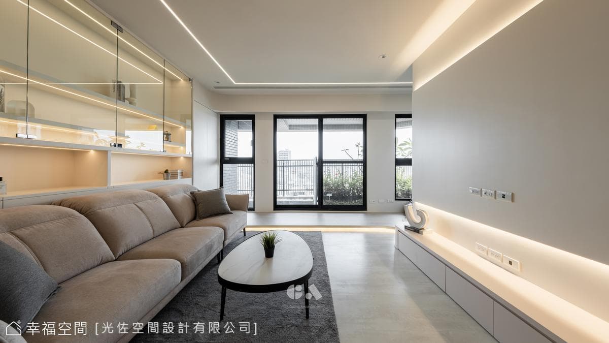 凝月丨現代風丨25坪