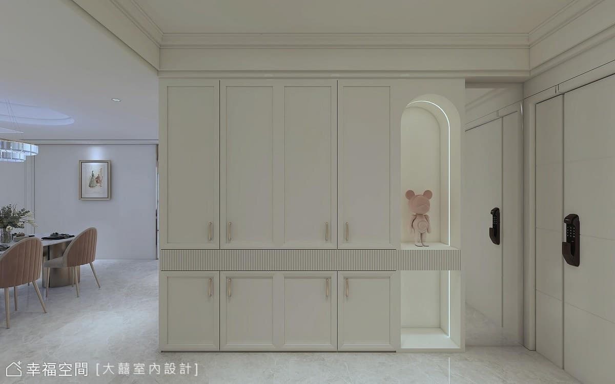 漫步法式美寓│法式清奢風│35坪