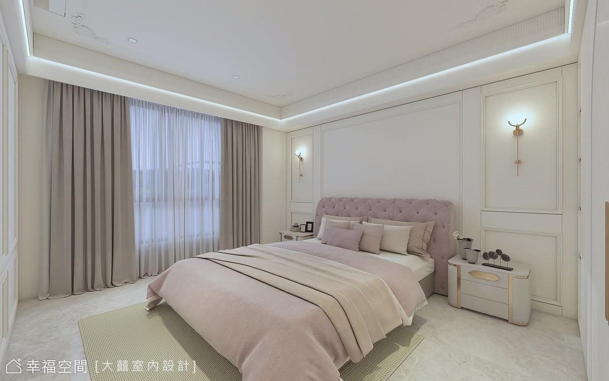 漫步法式美寓│法式清奢風│35坪