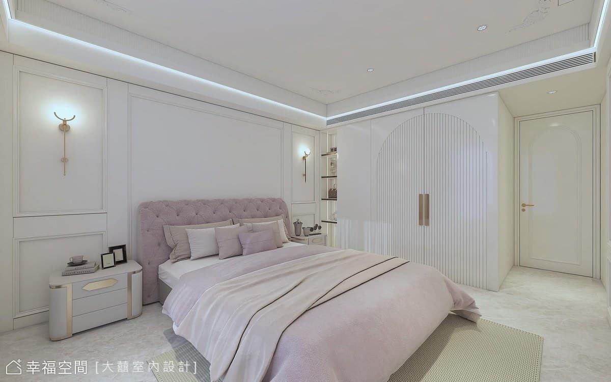 漫步法式美寓│法式清奢風│35坪