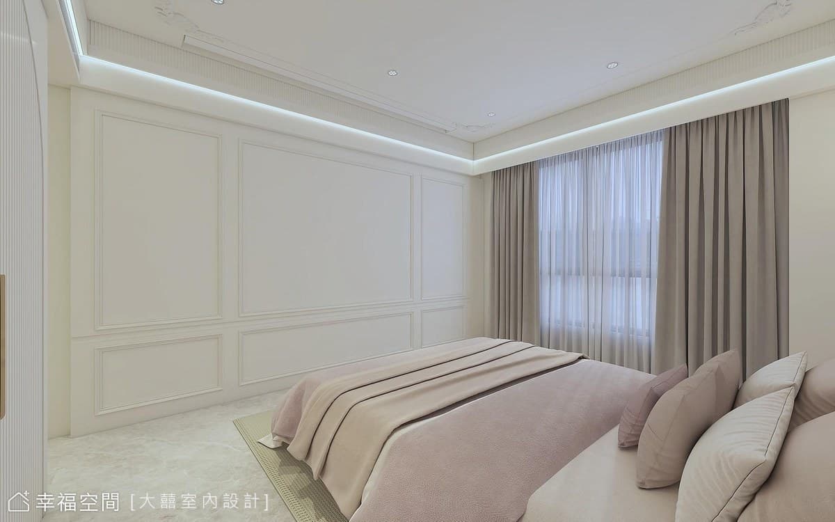漫步法式美寓│法式清奢風│35坪