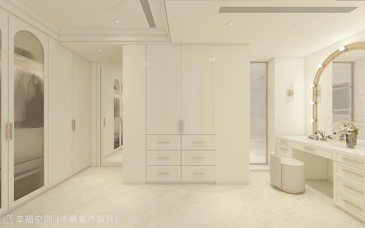 漫步法式美寓│法式清奢風│35坪