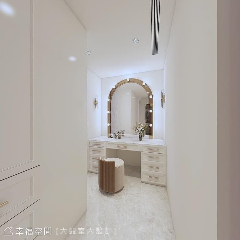 漫步法式美寓│法式清奢風│35坪