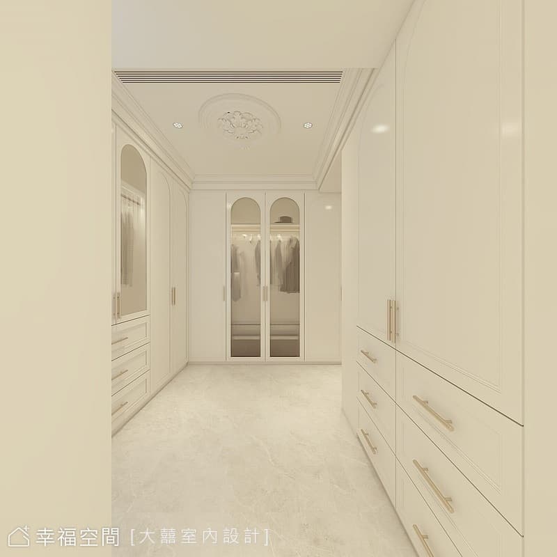 漫步法式美寓│法式清奢風│35坪