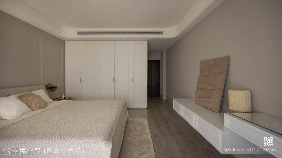 弧光淡色 秀麗棲所|美式風|26坪