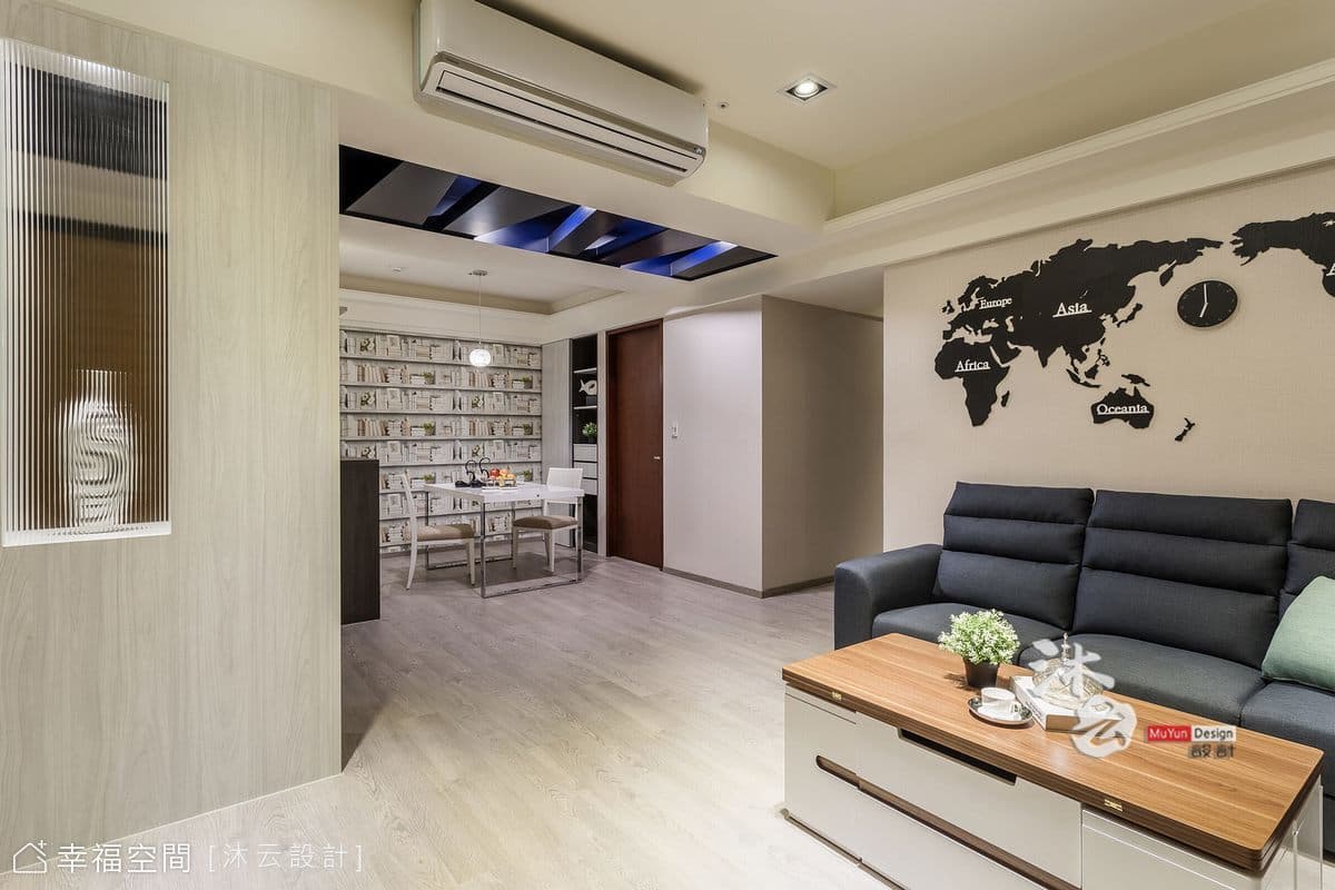 框景入室 光感靜寓|簡約都會風|30坪
