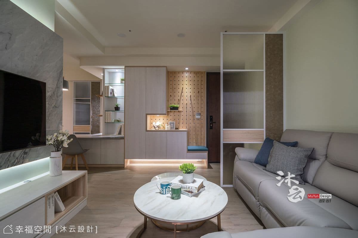 輕盈溫潤 清新小品|北歐風|25坪