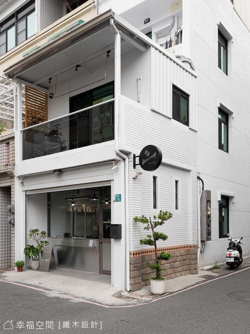 清透的夕咖啡廳|工業風|18坪