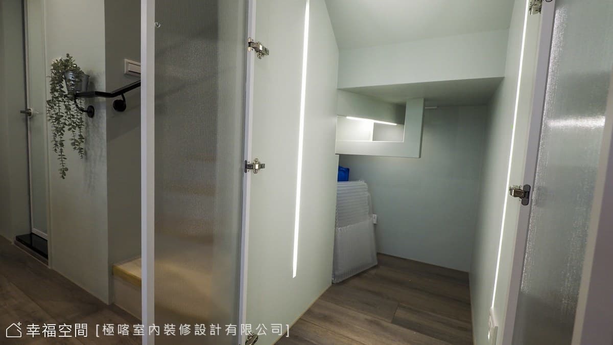 簡約溫雅蒂芬妮樓中樓丨18坪