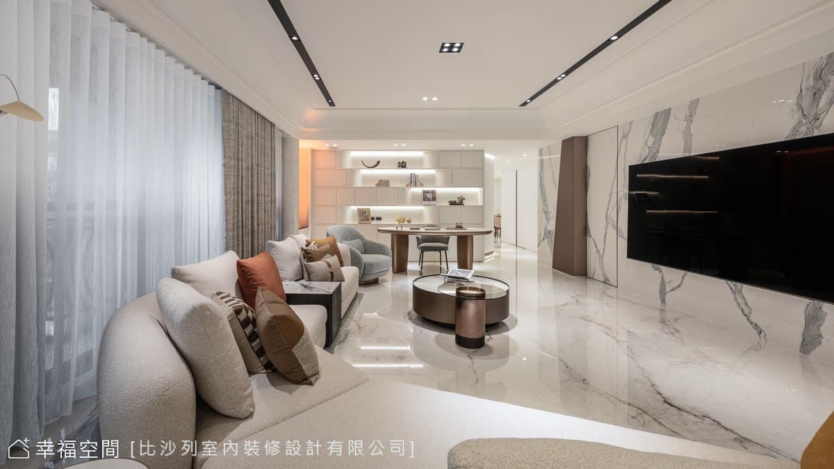 淨白層次 輕奢白金風的細膩品味