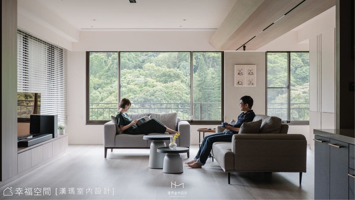 溫煦森活 愜意時刻|混搭風|35坪