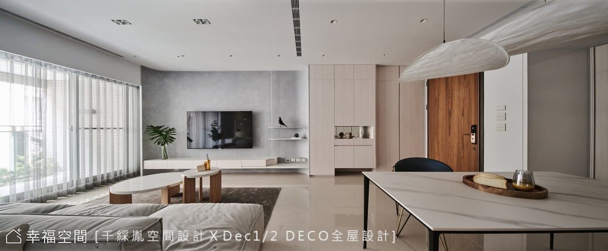 柔光漫漾 清透曦寓|北歐風|35坪