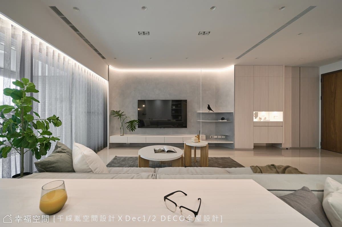 柔光漫漾 清透曦寓|北歐風|35坪